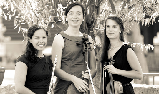 Trio Carisma, Isabel Warm, Beate Hofmann und Sabine Rehn.